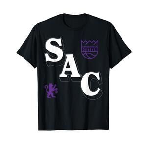 Nba - Sacramento Kings Angled  T-Shirt